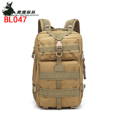 Oxford Cloth Men's Backpack Large-Capacity Backpack Sports Outdoor Mountaineering Bag Camping Army Camouflage Tactics Backpack
