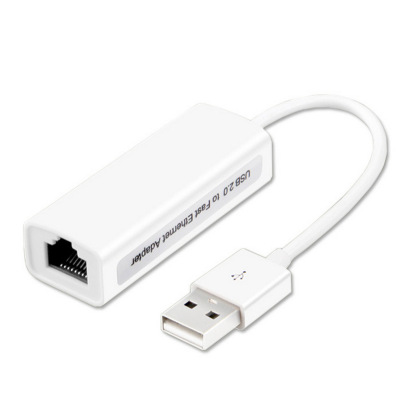 USB 2.0 Network Card with Cable USB to RJ45 Network Card 2.0 Network Card 100Mbps Sr9800 Chip