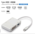 New Type-C to HDMI + VGA + DVI Four-in-One Converter Usb3.1 to Hub Four-in-One