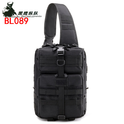 Wholesale Outdoor Camouflage Chest Bag Sports Leisure Tactical Cycling Crossbody Bag Multi-Functional Oxford Waterproof Shoulder Bag