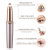 USB Rechargeable Lipstick Electric Eyebrow Repair Battery Lady Shaver Women Eye-Brow Knife Automatic Eyebrow Trimmer