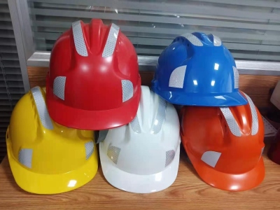 Reflective Cap, Safety Construction Helmet, Leading Helmet