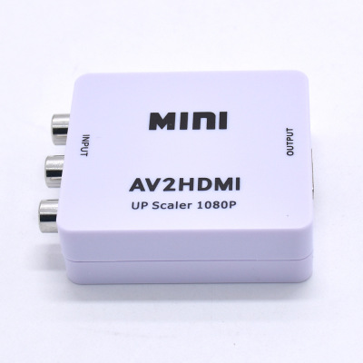 HD AV to HDMI Converter 3rca to HDMI Converter Av2hdmi Support 1080P