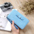 2021 New Cross-Border Korean Women's Wallet Bow Magnetic Snap Box Bag Multiple Card Slots Pu Purse Clutch