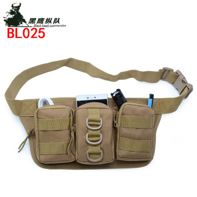 Leisure Trendy Bag New Camouflage Outdoor Cycling Bag Outdoor Pocket Multi-Functional Fashion Waist Bag Sports Three-Piece Waist Bag