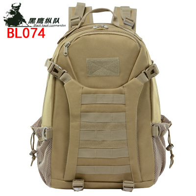 Student Outdoor Sports Backpack Camping Mountaineering Hiking Badminton Backpack Camouflage Tactics Backpack