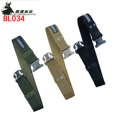 Luggage Manufacturers Supply Supply Military Fans Tactical Belt Tactical Wide Outer Belt Large Buckle High Quality Outer Belt Belt