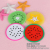 Colorful Jelly Color Fruit Modeling Coaster Silicone Coaster Creative Insulation Pad Fruit Teacup Mat