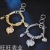 Hot Selling Women's Bracelet Watch Fashion Diamond Gold Peach Heart Alloy Bracelet Watch Hot Selling Women's Wrist Watch