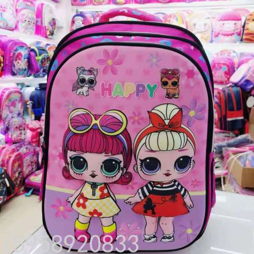 factory direct schoolbag backpack cartoon bag backpack 3d bag children bag student bag gift bag trolley bag