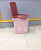 Xuansen Press Small Nordic Pink Trash Can