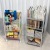 Storage Trolley Floor Multi-Layer Dormitory Bedroom Table Simple Bookshelf Snack Storage Artifact Kitchen Storage Rack