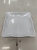 Melamine Dish Pure White Square Plate White Wavy Edge Plate Hotel Supplies Imitation Porcelain Satay Plate