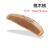 Factory Direct Sales Natural Log Genuine Peach Wooden Comb Double-Sided Carving Monthly Comb Hairdressing Comb Fine Tooth Comb