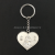Peach Heart Virgin Key Chain Alloy Taiwan Mazu Key Chain Tourist Souvenir Boutique Gift Pendant