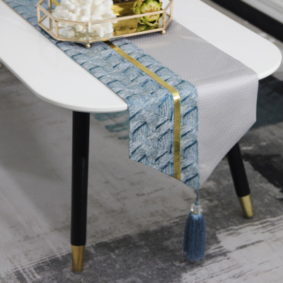 New Table Runner Tablecloth Cover Cloth TV Cabinet Fabric Bed Tail Cloth American European Modern Simple Table Runner Home Hotel