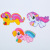 Korean Style Cartoon Hair Accessories Patch Refridgerator Magnets DIY Bag Patch Children's Creative Toys Sticker Ornament Customizable