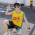 Children's Basketball Wear Suit Summer 2021 New Boys' Vest Jersey Sports Big Children's Two-Piece Suit