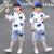 Children's Clothing Boys Summer Suit 2021 New Medium and Large Children Boys Summer Casual Short Sleeve Korean Style Handsome Fashionable
