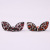 Korean Style Fresh Semi-Finished Hairpin Multi-Specification Barrettes Accessories Leopard Print Hair Accessories DIY Ornament Accessories Factory Supply