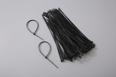 Multifunctional Zipper Tie Black Zipper Cable Tie Various Sizes Nylon 66 Self-Locking Cable Tie Suitable for Outdoor