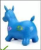 Children's Thickened Cartoon Jumping Horse Cow Deer Inflatable Sports Toys