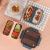 New Fashion 304 Stainless Steel Lunch Box with Tableware Office Worker Portable Lunch Box Leak-Proof Gift Customization