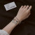 Hip Hop Retro Double Layer Girlfriends' Bracelet Women's INS Special-Interest Design Korean Simple Personalized Cold Style Bracelet Men's Fashion