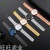 New Luxury Fashion Simple Men's Casual Calendar Fake Three-Eye Mesh Strap Watch Ultra-Thin Mesh Strap Business Watch Men