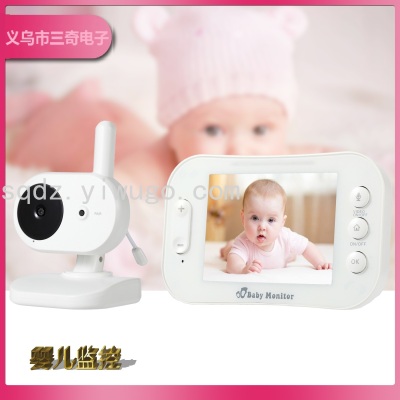 New Wireless 3.5-Inch Baby Monitor Baby Monitor Factory Direct Sales Cross-Border Hot