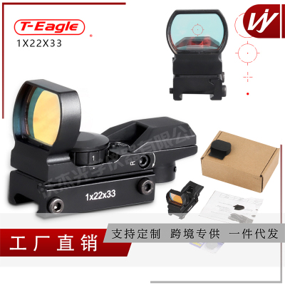 Four Variable Point Holographic Telescopic Sight Red Dot Stauroscope Iris Silver Film Optional Support Customized Wholesale Exclusive for Cross-Border