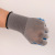 Spot Supply Gray Yarn Blue Labor Protection Gloves 13-Pin Wrinkle Labor Protection Gloves Latex Labor Protection Gloves Work Dipping Gloves