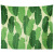 Multi-Purpose Tropical Plant Green Leaf Subnet Red Wall Painting Tapestry Tablecloth Beach Towel Camping Grass Carpet