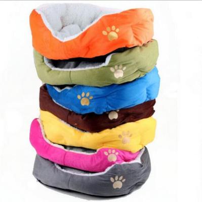 Pet Bed Lambswool Kennel Pet Bed Supply Various Colors Common Style Lambswool Kennel