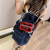 Children's Bag 2021 New Glossy Laser Small Square Bag Korean Style Wide Shoulder Strap Girls' Shoulder Messenger Bag Coin Purse