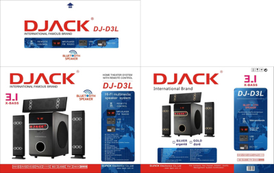 3.1 Combined Audio, DJ Series, Exported to Africa, Middle East and Other Regions
Support USB. Fm. Mp3.3d