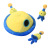 Pet Sound Plush Toy Creative Alien Doll Frisbee Doll Molar Long Lasting Dog Interactive Toy