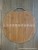 round Bamboo Carbonized Aluminum Pipe Handle Bamboo Cutting Board Bamboo Chopping Board Cutting Board