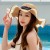 Hat Summer Sun Protection Straw Hat for Women New Seaside Beach Wavy Lace Ribbon Versatile Fashion Sun Hat