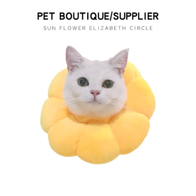 2020 New Pet Supplies Cat Head Cover Cat Toy Anti-Bite Ring Elizabeth Collar Anti-Bite Protective Cover