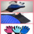 New Cat Petting Gloves Single OPP Set Massage Silicone Brush Bath Cleaning Pet Five Finger Brush Hair Gloves