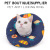 Pet Elizabeth Ring Cat Anti-Licking Anti-Bite Soft Ring Cat Dog Headgear Bandana Shame Cotton Ring Supplies Manufacturer