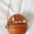 Leather Ball Children's Bags 2021 Summer New Basketball Shoulder Small Crossbody round Bag Fashion Chain Baby Coin Purse