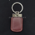 Big Accessories Alloy PU Leather Keychain Advertising Gifts Business Promotional Gifts Leather Ring