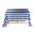 Wholesale High Quality Stripe Satin Rectangle Table Cloth fo