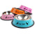 Factory Direct Sales Pet Supplies Colorful Stainless Steel Dog Bowl Pet Tableware Dog Single Bowl Pet Food Basin