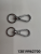 Factory Direct Sales Flat Keychain Metal Keychains Zinc Alloy Key Ring