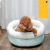 New Pet Bed Kennel Factory in Stock Wholesale Hot Sale Cat Nest Dog Bed Lambswool Korean round Pet Bed