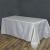 Wholesale High Quality Stripe Satin Rectangle Table Cloth fo