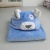 Newborn Blanket Wholesale Hooded Blue Animal Modeling Blanket Babies' Cloak Bath Towel Hug Blanket Soft and Cute